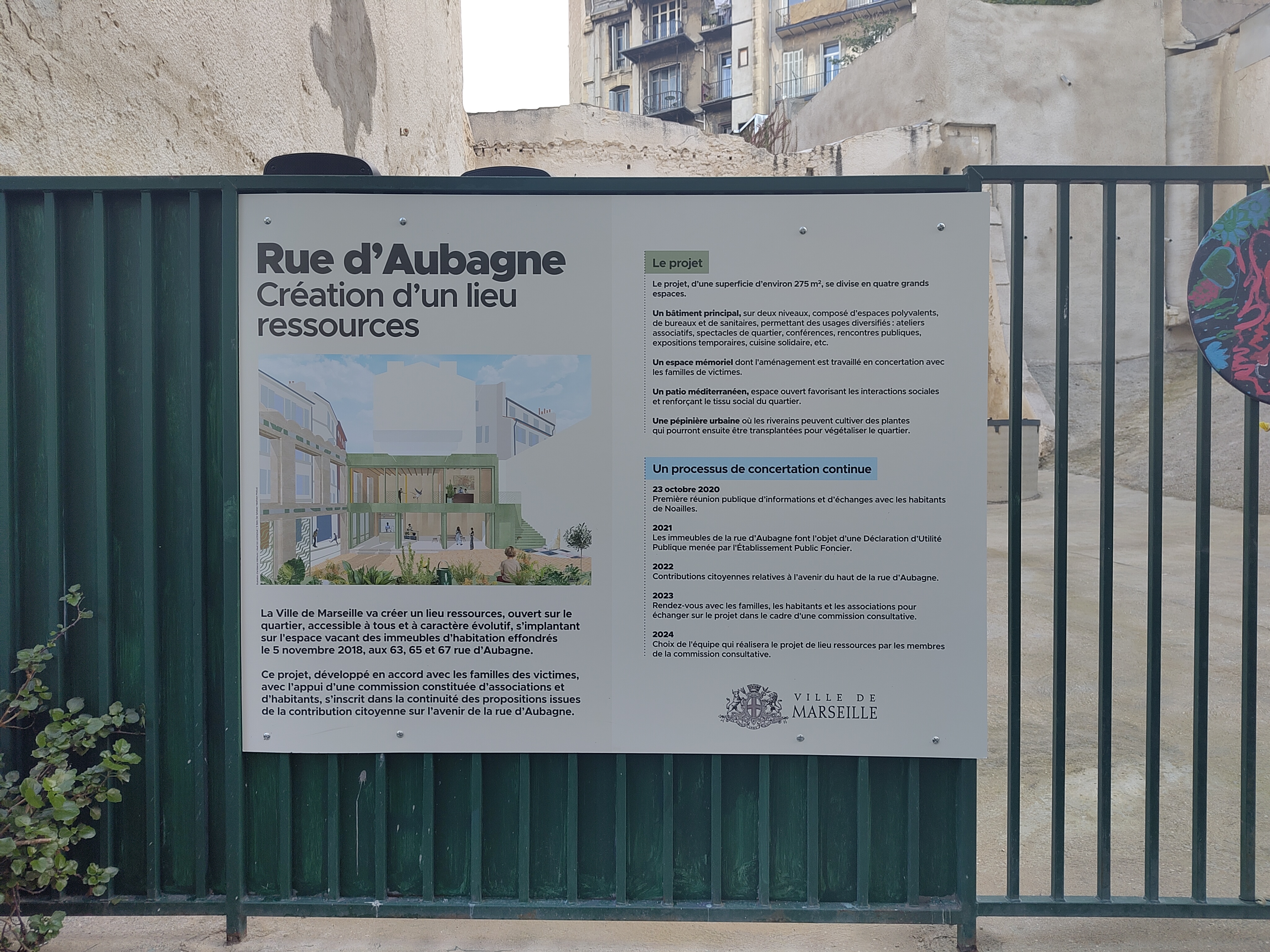 Lewisiscrazy - À Marseille, un lieu ressource inauguré rue d’Aubagne huit ans après les effondrements