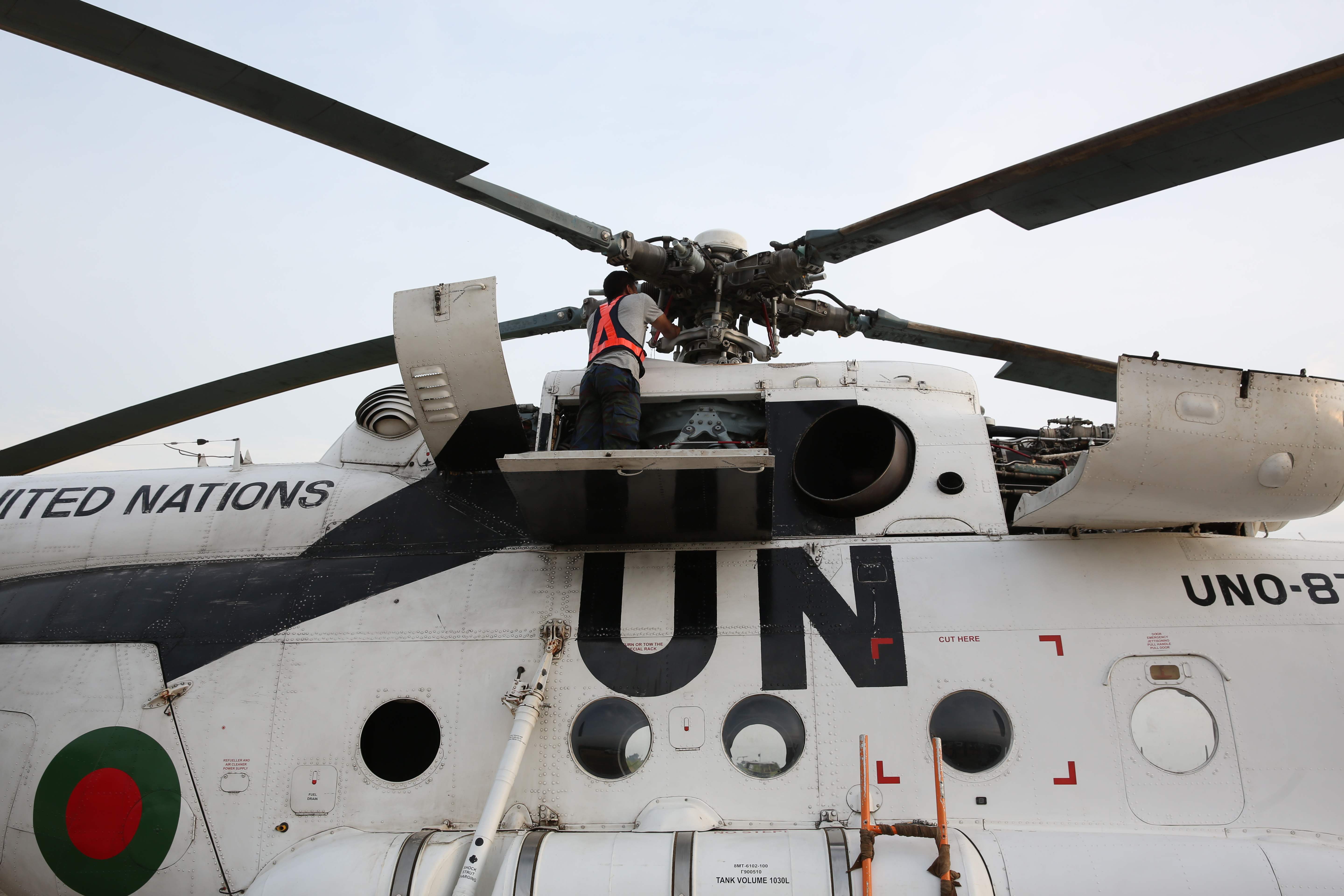 MONUSCO Photos - Technicien de maintenance recherché avec une expérience similaire, alternance comprise