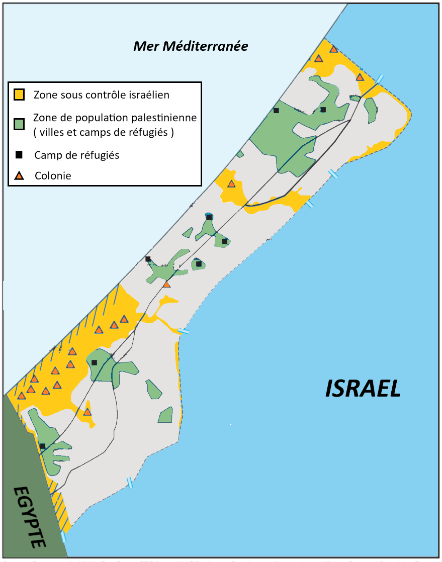 Pluto2012 — Gaza-ville en août 2025 : des images satellite confirment que des camps de déplacés se sont vidés