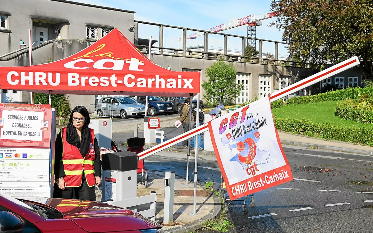 « C’est merveilleux ! » : pourquoi les actions « parking gratuit » se multiplient à l’hôpital Morvan, à Brest 