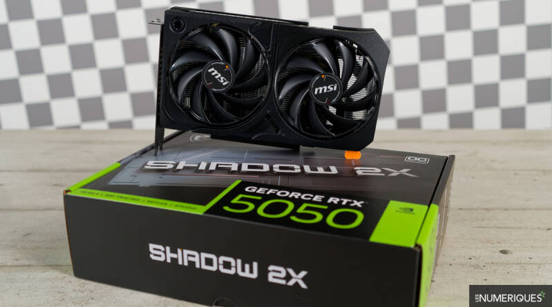 Test Nvidia GeForce RTX 5050 : la carte graphique idéale pour jouer en Full HD sans raytracing