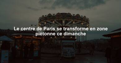 Le centre de Paris se transforme en zone piétonne ce dimanche