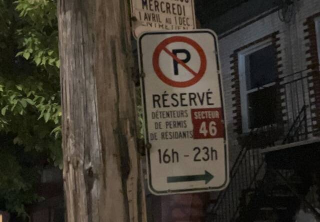 parking sign question..