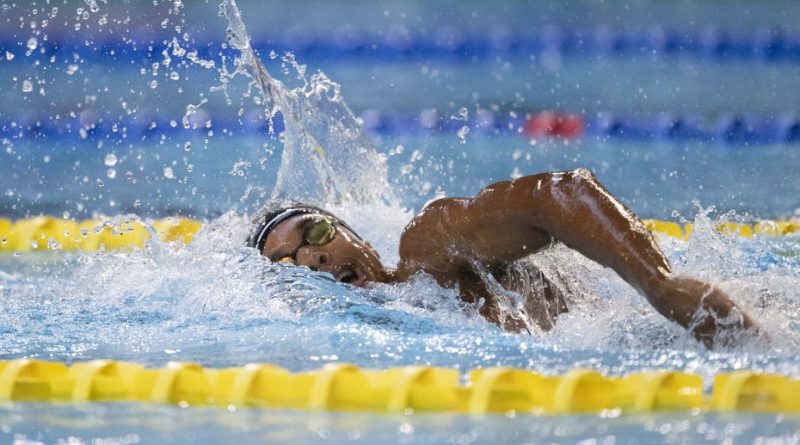 Un nageur d'origine corse bat Léon Marchand en vitesse lors d'une compétition
