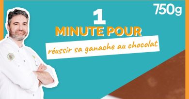 1 min pour maîtriser la ganache au chocolat - 750g