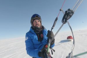 Matthieu Tordeur, aventurier rouennais, part en Antarctique pour scanner la calotte polaire.