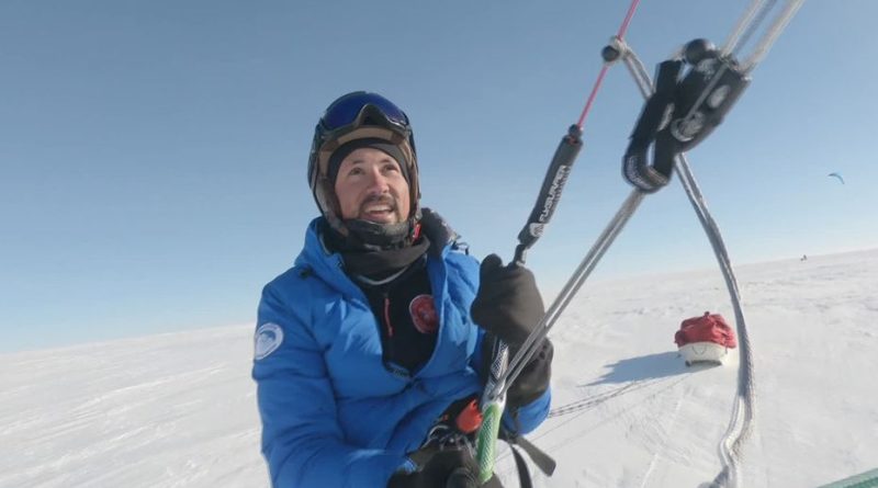 Matthieu Tordeur, aventurier rouennais, part en Antarctique pour scanner la calotte polaire.