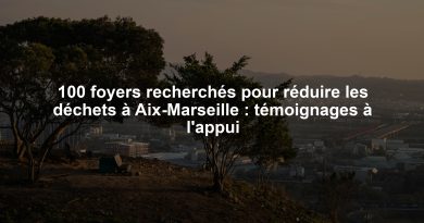 100 foyers recherchés pour réduire les déchets à Aix-Marseille : témoignages à l'appui
