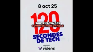 120 secondes de Tech / 8 oct 2025 - #ia #techinfo #infotech #news
