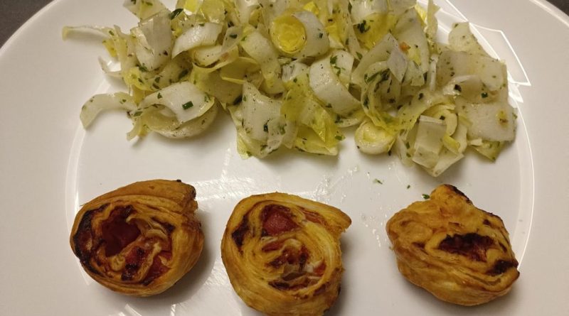 Mini roulés de jambon et tomates préparés à l'air fryer Ninja