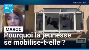 Reformule ce titre en français, ≤ 60 caractères, captivant et factuel : "Maroc : pourquoi la jeunesse se mobilise-t-elle et quels sont les enjeux ? • FRANCE 24" Ne réponds que par le titre final.