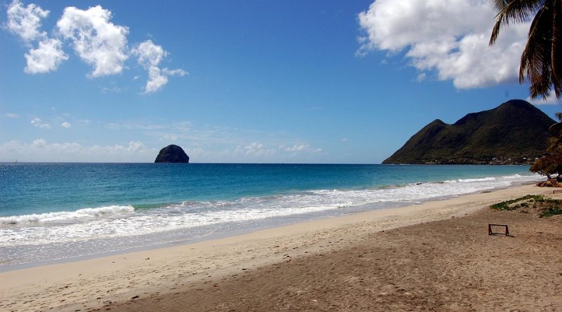 Martinique, Fort-de-France, beach, volcano, palm, rainforest, Creole, boat, island