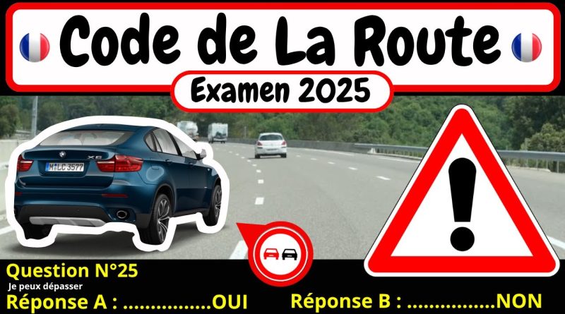 ✅ Testez gratuitement le code de la route 2025 🚗