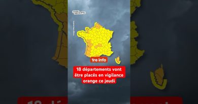 18 départements en vigilance orange ce jeudi (22/10)