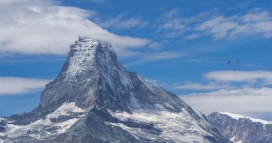 Switzerland, Alps, Matterhorn, lake, mountains, Swiss flag, Geneva