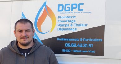 Guillaume, nouveau plombier-chauffagiste, ouvre son entreprise près de Ploërmel