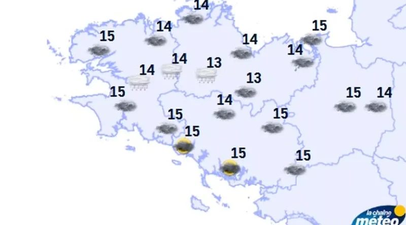 Météo en Bretagne : rafales de vent et ciel nuageux attendus ce lundi