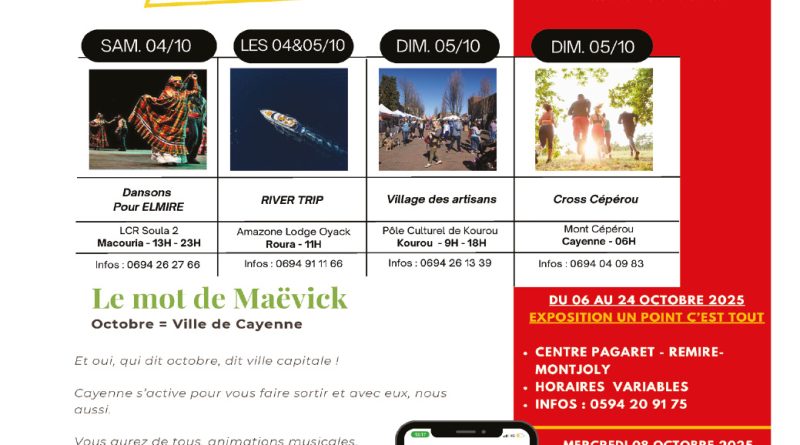 7 idées sorties pour occuper la première semaine d’octobre