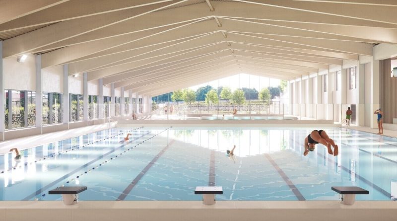 La future piscine Delaune à Dieppe : découvrez son nouveau design
