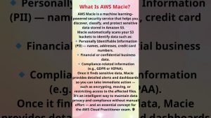 AWS Macie : Découvrez et protégez vos données sensibles