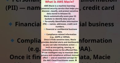 AWS Macie : Découvrez et protégez vos données sensibles