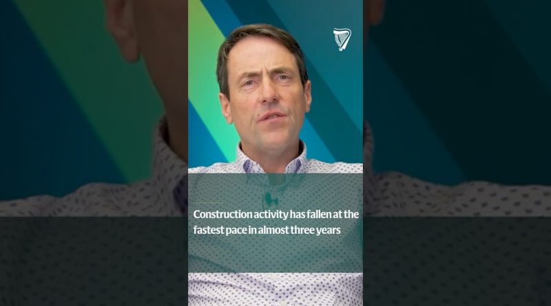 Activité de construction en crise après la chute de septembre