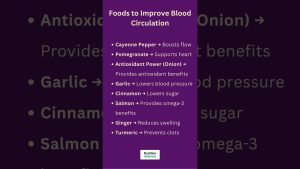 Aliments pour Booster la Circulation Sanguine