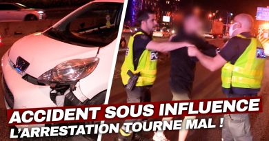 💥 Arrestation spectaculaire sur le périphérique !