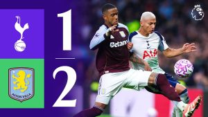 Aston Villa s'impose 2-1 face à Tottenham en Premier League