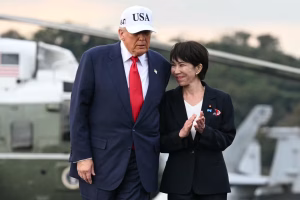 Au Japon, Donald Trump et Sanae Takaichi promettent « un nouvel âge d’or » des relations nippo-américaines