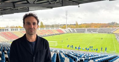 "Beaucoup de fierté à jouer dans ce stade mythique" de la Vallée du Cher : Basile Riboud, vice-président de l'UFT - ici