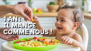 Bébé 1 An : Un Menu Familial Sain Sans Sel Ni Sucre !