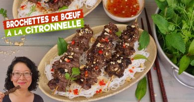 Brochettes de bœuf à la citronnelle : le secret du fondant !