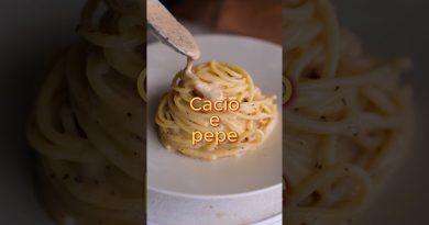 Cacio e Pepe : la recette authentique en 3 ingrédients 🧀