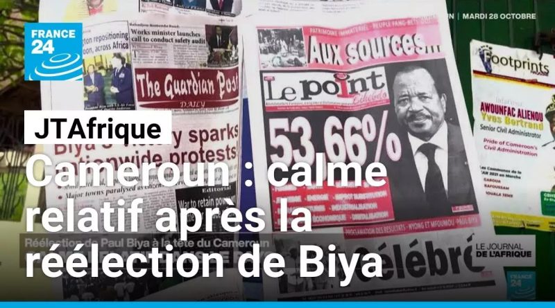 Calme relatif au Cameroun après la victoire de Paul Biya