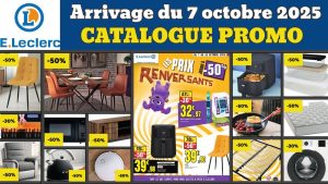 Catalogue LECLERC : Offres déco incroyables du 8 octobre 2025