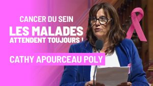 Cathy Apourceau-Poly : la loi sur le cancer du sein bloquée !