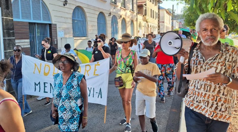 Cayenne : le MDES marche pour l'émancipation de la Guyane