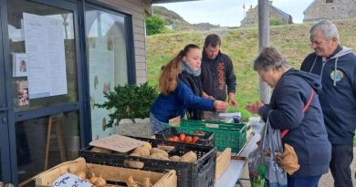 Ce marché va rester installé tout l'hiver dans cette commune du Cotentin