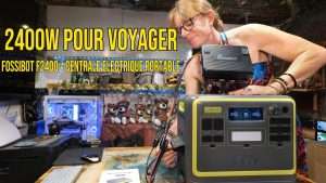 Centrale portable 2400W Fossibot F2400 pour vanlife