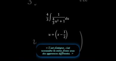 Cette Astuce Transforme une Intégrale Complexe en Formule Simple ! #Maths #Intégration #AstuceMath