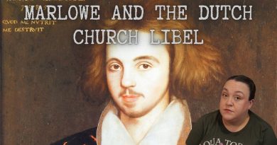 Christopher Marlowe et le scandale de l'Église néerlandaise