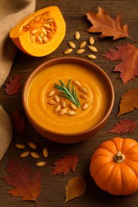 comment cuisiner la courge en automne