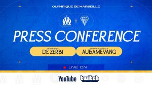🎙️ Conférence de presse : De Zerbi et Aubameyang avant #OMSCO