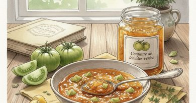 Confiture de tomates vertes : la recette traditionnelle