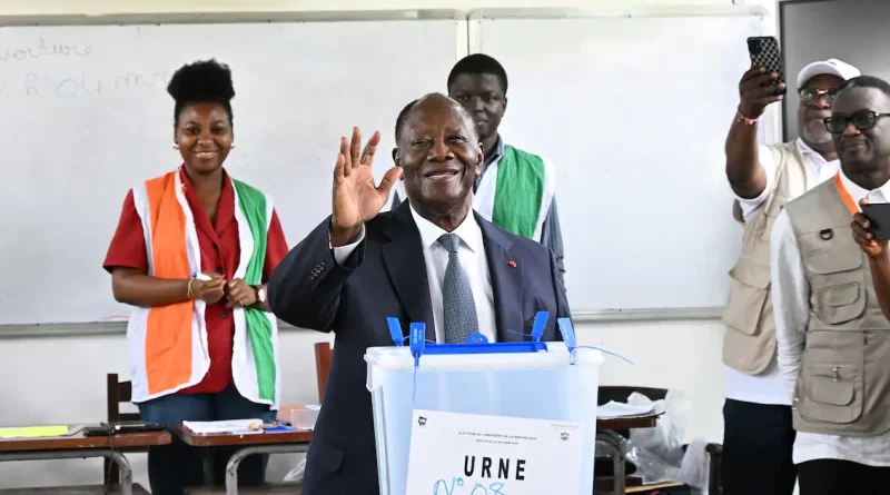 Côte-d’Ivoire: Alassane Ouattara réélu sans concurrence, entame un quatrième mandat