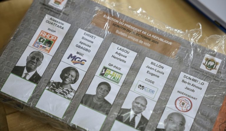 Côte d'Ivoire: une présidentielle dans le calme, mais boudée par une partie des électeurs