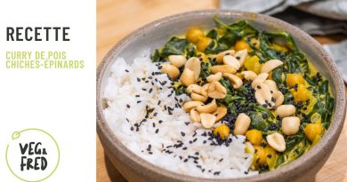 Curry Vegan Économique : Pois Chiches et Épinards