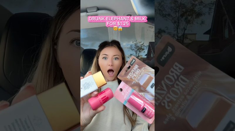 DRUNK ELEPHANT & Lait à 1,25 $ : Une trouvaille incroyable !