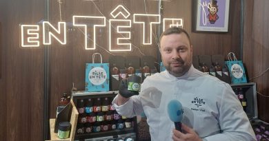 Damien Vidal : Chocolatier et créateur de "Bille en tête" - ici